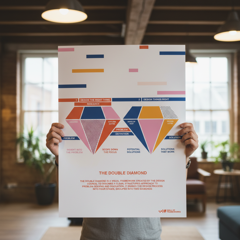Double Diamond Print, Geometric & Light