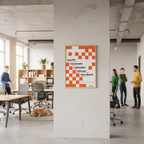 SMART GOALS Print, Red
