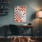 SMART GOALS Print, Red