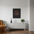 Priorities Print, Black